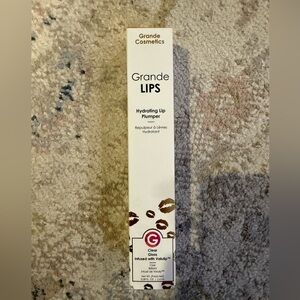 Grande Cosmetics– GrandeLIPS Hydrating Lip Plumper(Clear Gloss, Full Size2.4 mL)